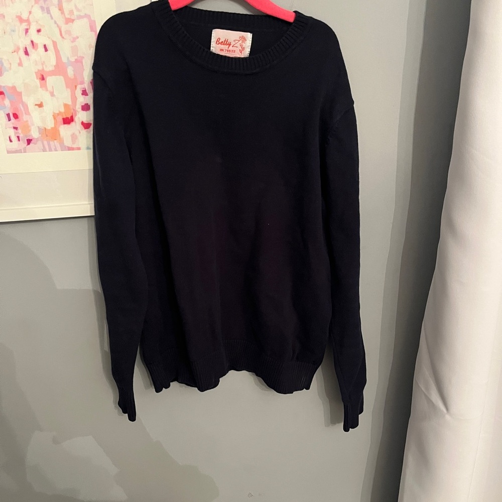 Navy Sweater